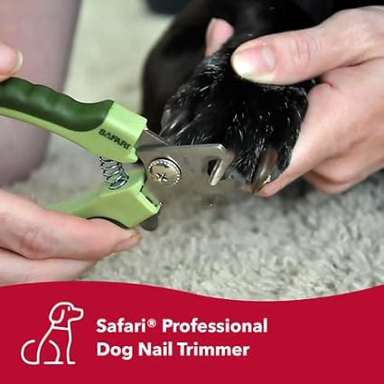 Coastal Pet - Safari Dog Diamond Nail File and Safari Professional Dog Nail Trimmer - Bundle