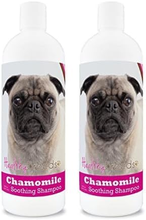 Healthy Breeds Pug Chamomile Soothing Dog Shampoo 8 oz (Pack of 2)