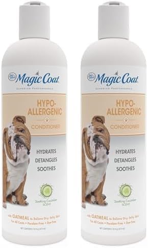 Four Paws Magic Coat Dog Shampoos for Dogs, Dog Grooming Supplies, Dog Bathing Supplies, Made in USA (Pack of 2)