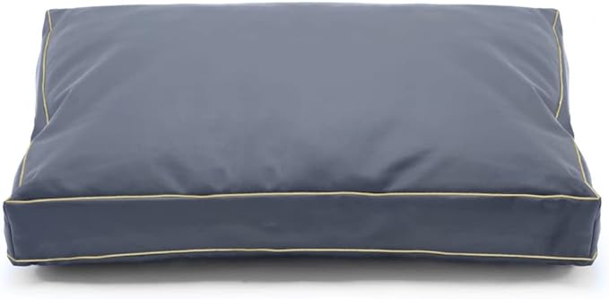 Dog Bed Cover 44Lx32Wx4H Inch.Waterproof Heavy Duty Durable Oxford Dog Bed Replacement Covers with Zipper.Washable Removable Pet Bed Mattress Protector Cover.Grey,Cover Only.