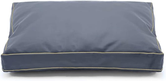 Dog Bed Cover 44Lx32Wx4H Inch.Waterproof Heavy Duty Durable Oxford Dog Bed Replacement Covers with Zipper.Washable Removable Pet Bed Mattress Protector Cover.Grey,Cover Only.