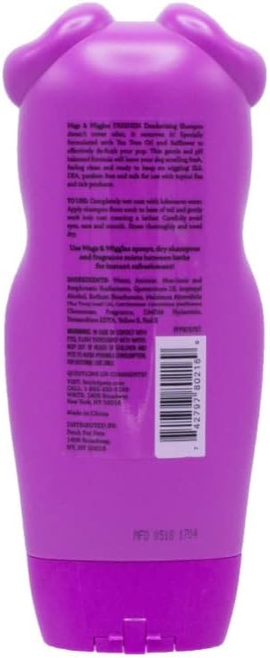 Wags & Wiggles Freshen Deodorizing Dog Shampoo in Very Berry Scent | Odor Control for Smelly Dogs, 16 Ounces (Pack of 2)