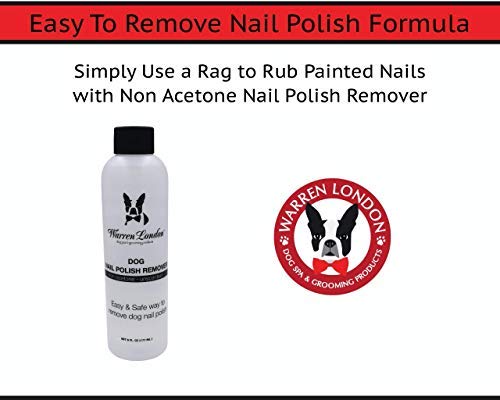 Warren London - Dog Nail Polish in A Bottle - for Premium Coverage and Color - All 6 Colors