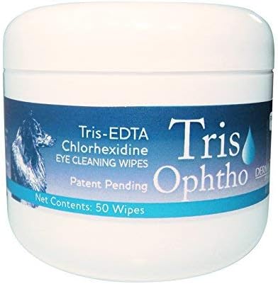 TrisOphtho Wipes 50ct. Jar Individual