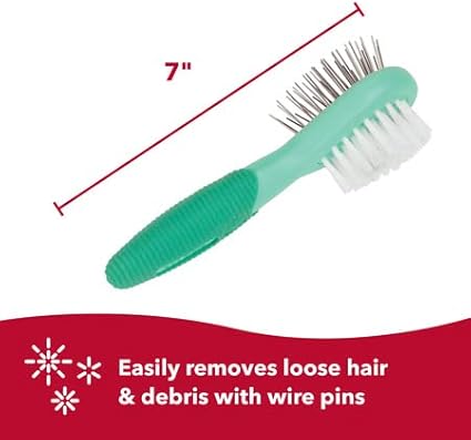 Coastal Pet Li'l Pals Dog Combo Brush - Dog Grooming Brush for Small Dogs - One Size