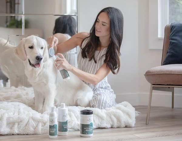 Dog Shampoo – Gentle, Deodorizing Pet Shampoo with Organic Oatmeal and Aloe, Hypoallergenic Shampoo for Dogs with Sensitive Skin, Cruelty-Free and Nontoxic (1 Gallon)