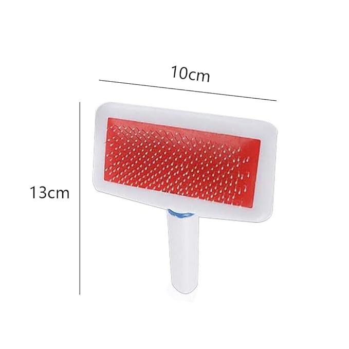 Cat Brush,Pet Hair Comb,Cat Combs for Indoor Cats,Small Pet Brush,Cat Comb for Long Haired Cats,Reduces Shedding Removes Loose Tangled Hair Knots for All Fur Types,Clean Loose Fur & Dirt