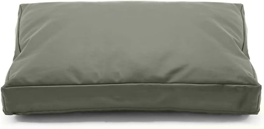 Dog Bed Cover 54Lx44Wx4H Inch.Waterproof Heavy Duty Durable Oxford Dog Bed Replacement Covers with Zipper.Washable Removable Pet Bed Mattress Protector Cover.Grayish Green,Cover Only.