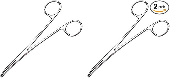 Millers Forge Stainless Steel Curved Hair Pullers, 5-1/2-Inch (Pack of 2)