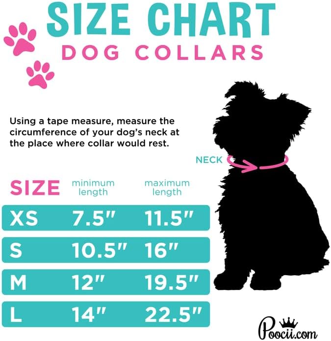 Durable Cotton Blend Dog Collar, Cute & Stylish, Adjustable with Metal Locking Clasp, Made in USA (Preppy Plaid, X-Small)