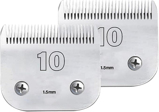Dog Grooming Clipper Blade, Carbon Infused Steel, Ceramic Edge, Compatible with Andis, Wahl, Oster Clippers