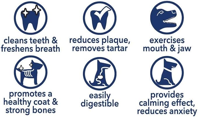 Pet Factory CareChewz Collagen 9" Rovers Dog Chew Treats - Chicken Flavor, 6 Count/1 Pack