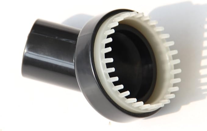 EZ SPARES Replacement Pet Round Air Brush Central Vacuum Hose Attachment Dog Grooming Tool Universal 1 1/4 inches (32mm) Soft PVC for Pets Cat Dog Animal's Hair Cleaning