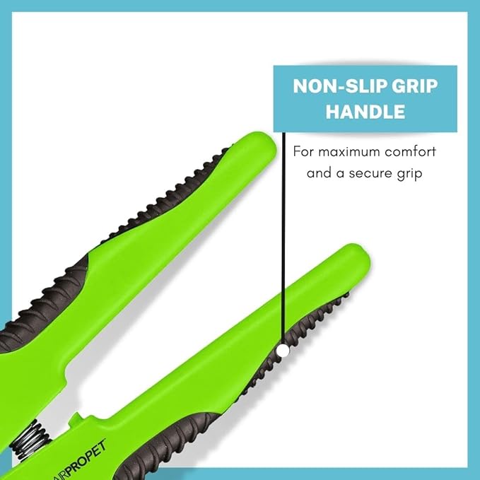 CONAIRPRO dog & cat Large Dog Nail Clippers, Built-In Safety Guard, Stainless Steel Cutting Blades, Non-Slip Grip, Precise Cut, Trimmer for Large-Sized Dogs,Yellow