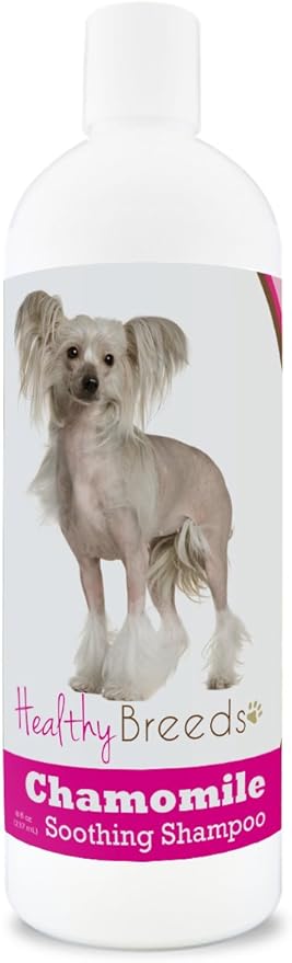Healthy Breeds Chinese Crested Chamomile Soothing Dog Shampoo 8 oz