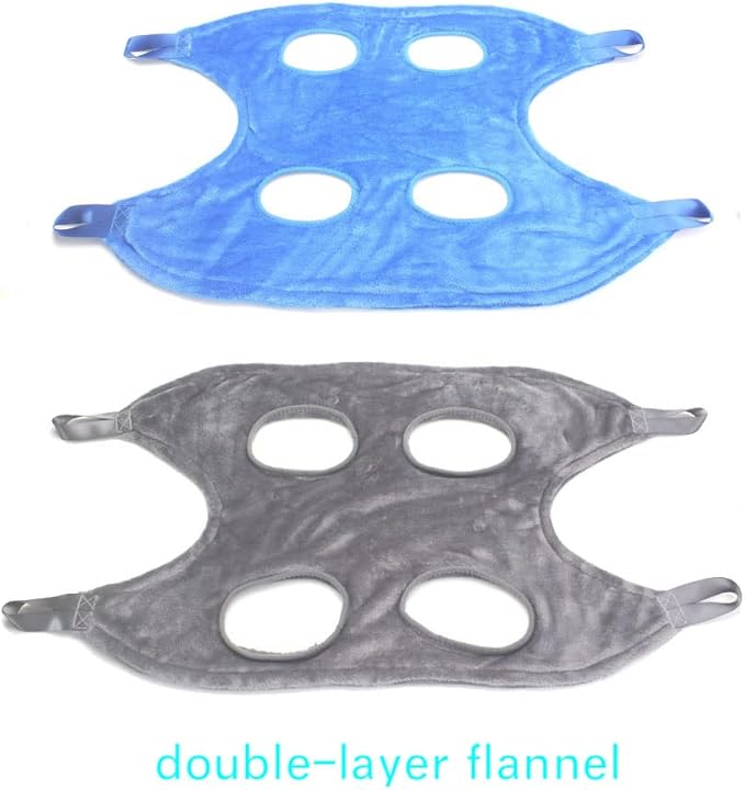 Pet Grooming Hammock Dogs Cats Clipping Sling Hanging Harness for Ear Care Kit Nail Trimming Bag,Pack of 2 (L)