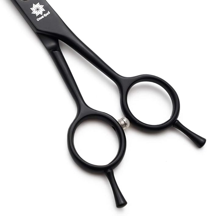 Dream Reach 7.0 Inches Professional Pet Cat Dog Grooming Shears Scissors, Straight, Curved, Thinning/Blending/Chunking Scissors Kit (3-Set Blunt Tip)