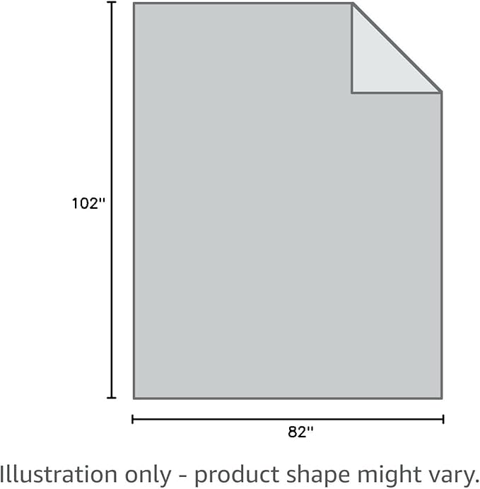 gogobunny 100% Double Sided Waterproof Dog Blanket Soft Pet Bed Cover Reversible Protect Furniture Couch Sofa Car for Puppy Large Dog Cat (Dark Charcoal/Light Charcoal, 82x102 Inch (Pack of 1))