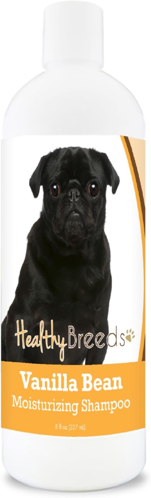 Healthy Breeds Pug Vanilla Bean Moisturizing Shampoo 8 oz
