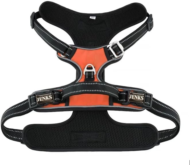 No Pull Dog Harness Reflective Adjustable Harness for Small, Medium, Large Dogs Ideal for Training, Walking, Running, Hiking,Multiple Color Options Available, Arneses para Perros