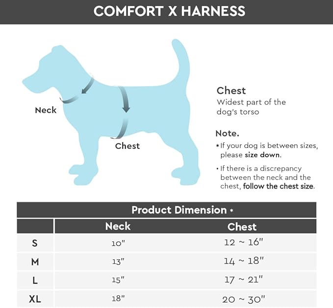 Gooby Comfort X Head In Harness - Green, X-Large - No Pull Small Dog Harness, Patented Choke-Free X Frame - Perfect on the Go Dog Harness for Medium Dogs No Pull, Small Dogs for Indoor and Outdoor Use