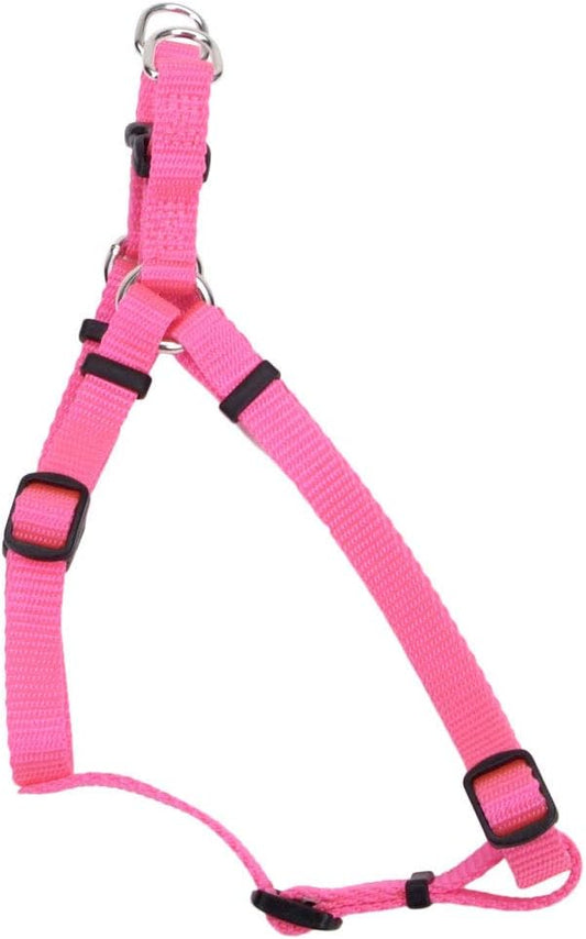 Coastal - Comfort Wrap - Adjustable Dog Harness, Neon Pink, 3/4" x 20"-30"