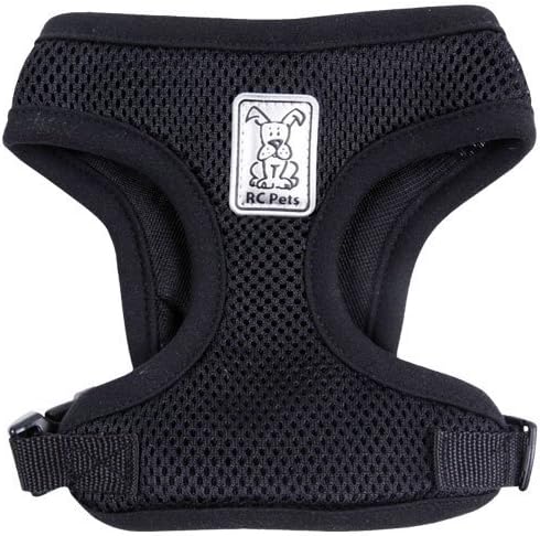 RC Pet Products Cirque Soft Walking Dog Harness: XXSmall Black