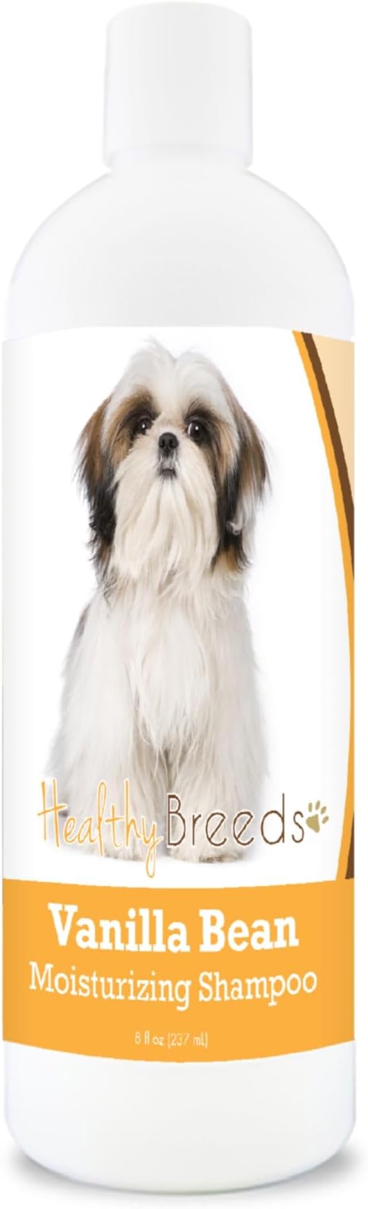 Healthy Breeds Shih Tzu Vanilla Bean Moisturizing Shampoo + Conditioner - with Vitamins A, D, E + Coconut Oil - 8 oz
