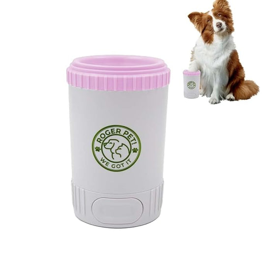 Paw Cleaner, Pet Paw Cleaner, Ideal Paw Cleaner for Dogs - Suitable for Small and Medium Dogs & Cats. Perfect Solution for Muddy Buddy Dog Cleanliness. Salt and snow remover