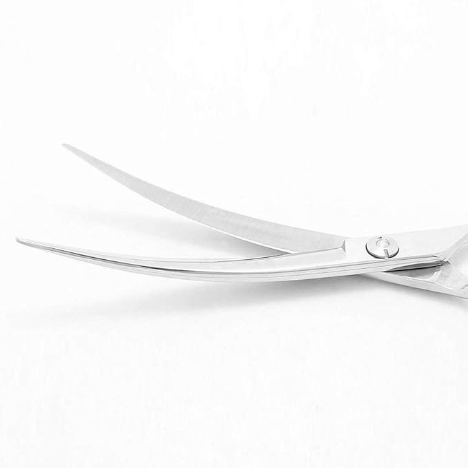 Dog Grooming Scissors,Pet Grooming Scissors,Curved Down Shears great for Groomers and Home Grooming
