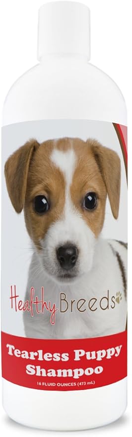 Healthy Breeds Jack Russell Terrier Tearless Puppy Dog Shampoo 16 oz