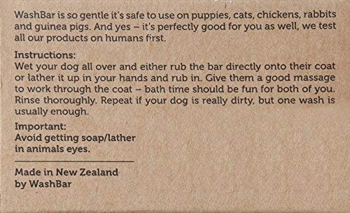 The Natural Dog Shampoo Bar Soap for Itchy Skin Relief - Twin Pack - Dog Soap for Sensitive Skin with Manuka and Neem Oil to Ease Allergies and Itching