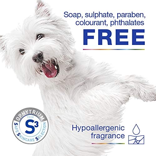 DOUXO S3 Calm Itch Relief Dog and Cat Shampoo - Hypoallergenic Fragrance - for Itchy or Irritated Skin - Veterinary Recommended and Clinically Proven - Safe Skincare Selection - 200ml