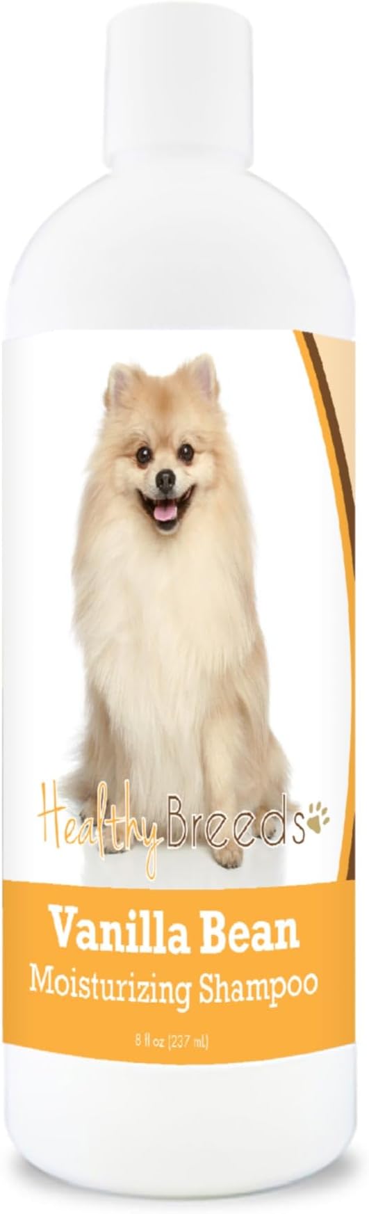 Healthy Breeds Pomeranian Vanilla Bean Moisturizing Shampoo + Conditioner - with Vitamins A, D, E + Coconut Oil - 8 oz