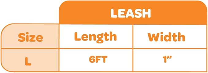 Voyager Reflective Dog Leash with Neoprene Handle, 6ft Long, Supports Small, Medium, and Large Breed Puppies, Cute and Heavy Duty for Walking, Running, and Training - Baby Blue, L