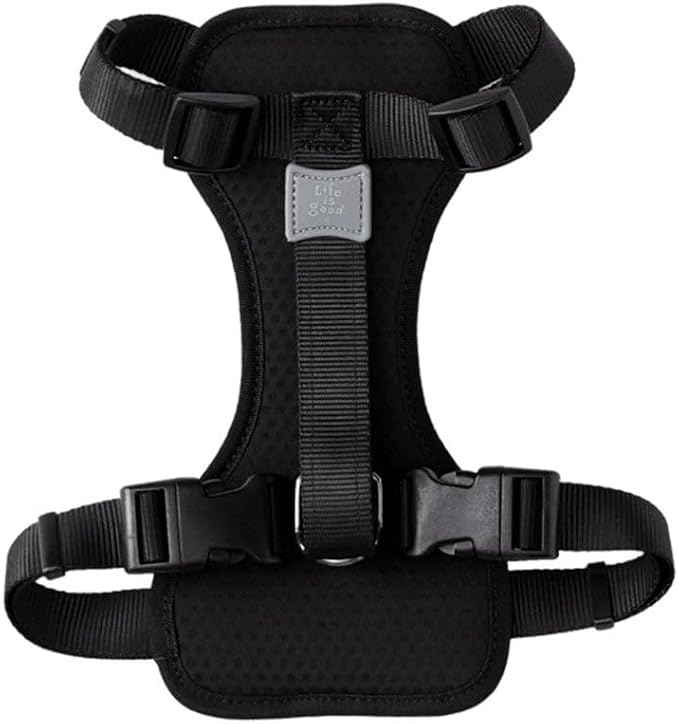 Life Is Good. Vintage Daisy Dog Harness, Lilac Purple