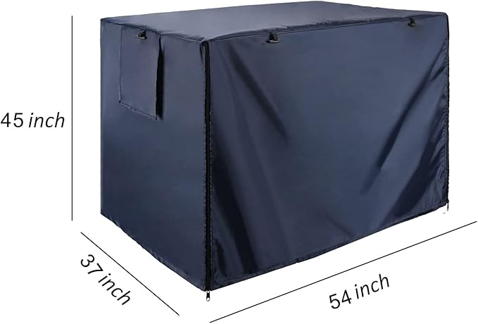 kefit Dog Crate Cover 54 inch, Kennel Cover for Dog Cage