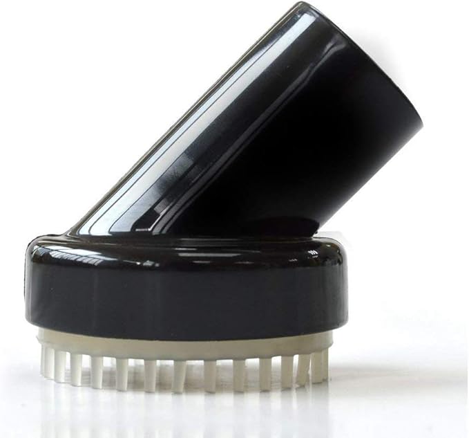 EZ SPARES Replacement Pet Round Air Brush Central Vacuum Hose Attachment Dog Grooming Tool Universal 1 1/4 inches (32mm) Soft PVC for Pets Cat Dog Animal's Hair Cleaning