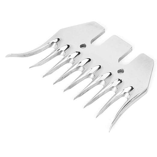Sheep Shears For Dogs, Dog Grooming Blades, Sheep Shears Replacement Blades Stainless Steel Clipper Blades For Dog Grooming Grooming Blades for Grooming Goats, Lambs, Llamas, Alpacas