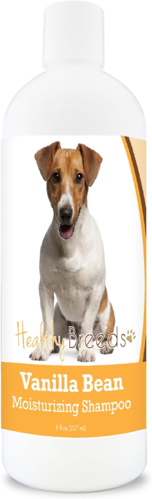 Healthy Breeds Jack Russell Terrier Vanilla Bean Moisturizing Shampoo + Conditioner - with Vitamins A, D, E + Coconut Oil - 8 oz