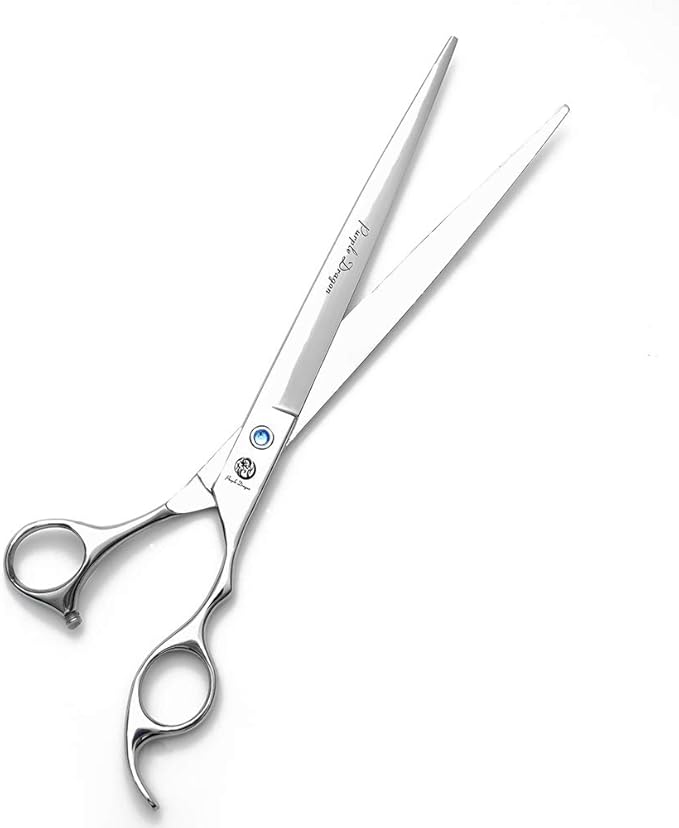Purple Dragon 4“/5"/5.5"/6"/6.5"/7"/7.5"/8"/9"/10" Sharp Edge Salon Hair Cutting Shears - Pet/Dog Grooming Scissors with Bag - Perfect for Barber or Pet Groomer