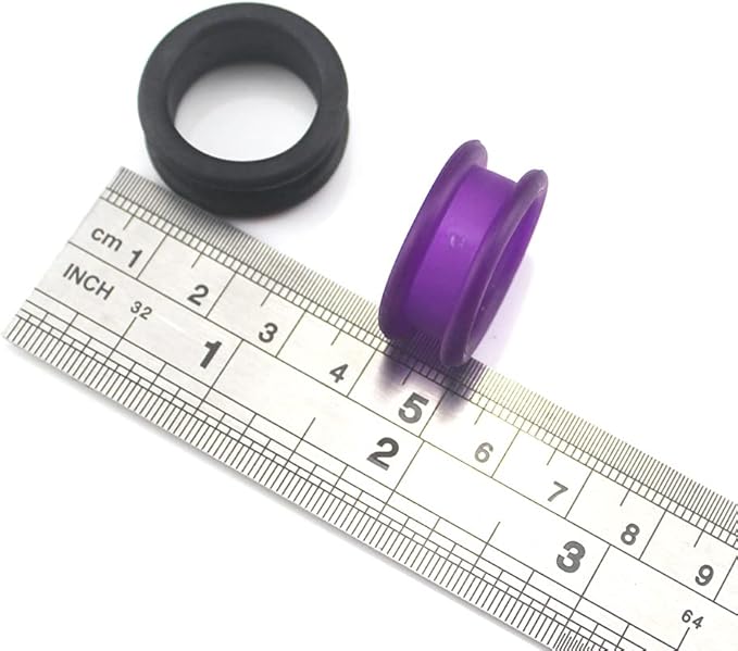 12 Pcs Barber Hairdressing Scissors Pet Scissors Finger Rings Grips Inserts Grooming Shear Thumb Insert for Pet Shears