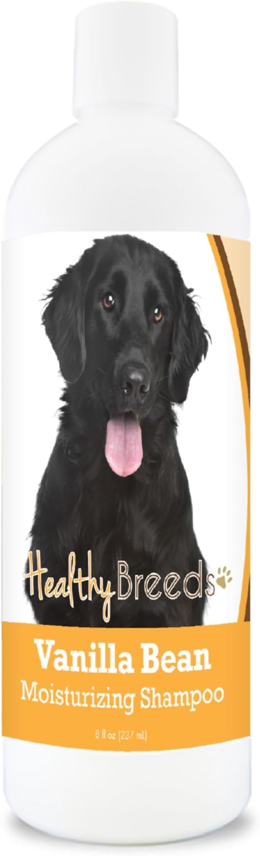 Healthy Breeds Flat Coated Retriever Vanilla Bean Moisturizing Shampoo + Conditioner - with Vitamins A, D, E + Coconut Oil - 8 oz