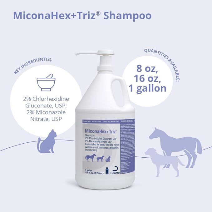 Shampoo for Dogs, Cats and Horses, Gallon