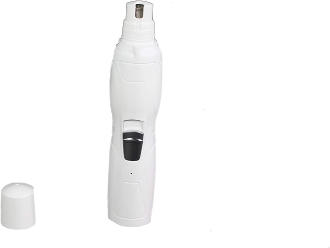 Penn-Plax Pet Nail Grinder with Diamond Bit, LED Safety Light, and 2 Speed Motor – USB Rechargeable (Charging Wire Included) – Safe for Cats and Dogs