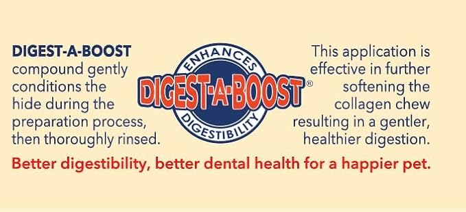 Pet Factory CareChewz Collagen 9" Rovers Dog Chew Treats - Chicken Flavor, 6 Count/1 Pack