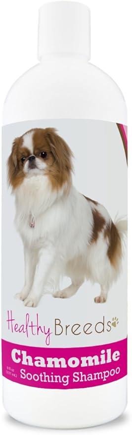 Healthy Breeds Japanese Chin Chamomile Soothing Dog Shampoo 8 oz