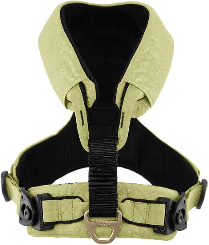 Gooby Lite Gear Z Harness - Scratch Resistant Ergonomic Harness with Shock Absorption - Head-in Harness for Small or Medium Dogs