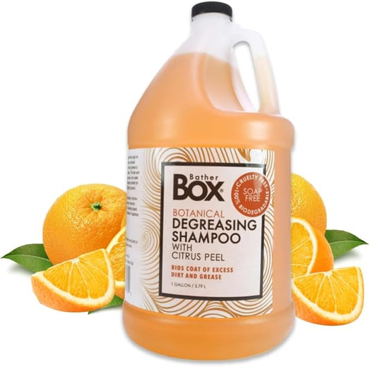 Degreasing Dog Shampoo, 1 Gallon - Cuts Through Tough Dirt and Grease with Ease, Professional Grooming Grade