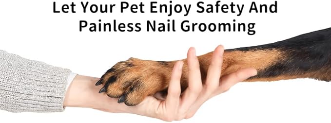 for Dremel Dog Nail Grinder - Diamond Bits Attachment for Dog Nail - 1/8'' Painless Nail Grinder Bits Won't Pull Hair or Get Hot for Large Medium Small Dogs and Cats Paws Grooming
